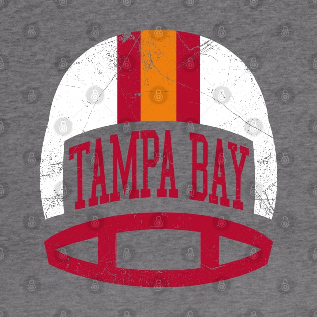 Tampa Bay Retro Helmet - Orange by KFig21